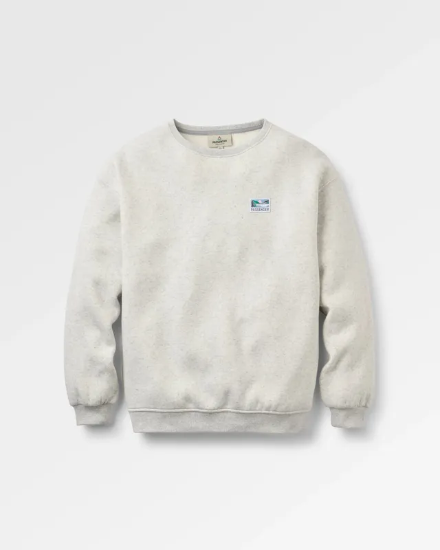 Passenger Clothing Legacy Sweatshirt - Light Grey Marl