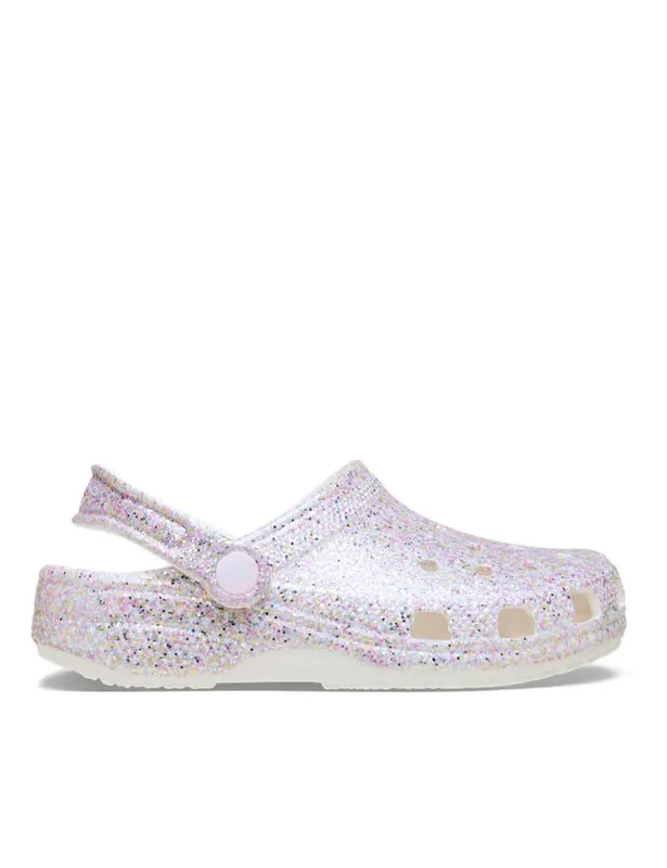 Crocs Kids Classic Fantasy Glitter Clogs (11 small - 3 large)