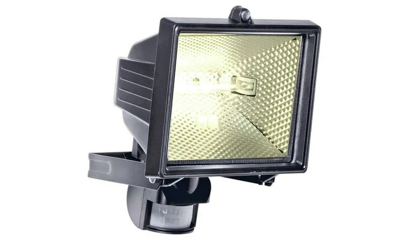 Argos Home 400W Black Floodlight & PIR