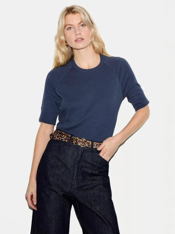 Jigsaw Cotton Luxe Raglan Sleeve T-Shirt