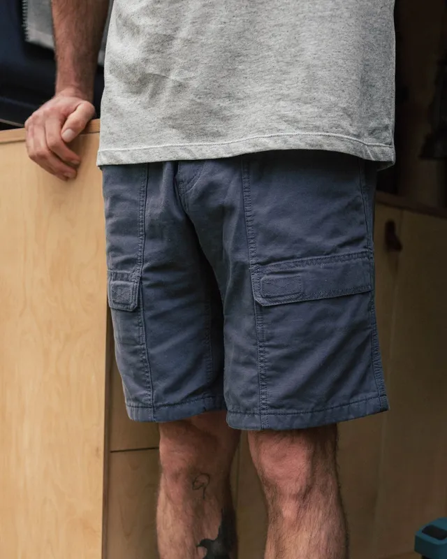 Passenger Clothing Apex Cargo Cotton Short - Charcoal