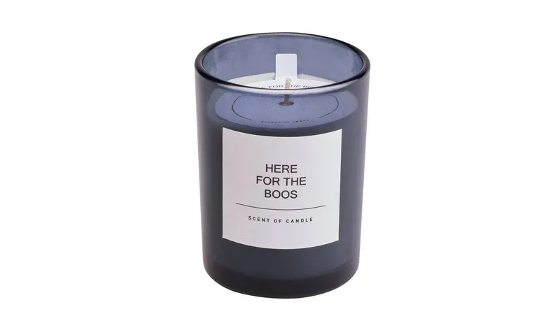 Argos Home Medium Singlewick Candle - Whiskey & Tobacco
