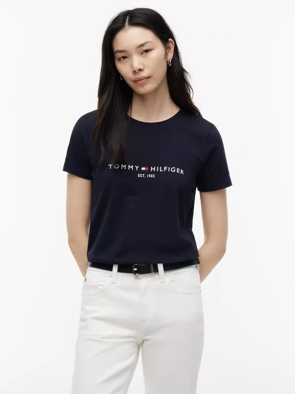Tommy Hilfiger Heritage Organic Cotton Logo T-Shirt