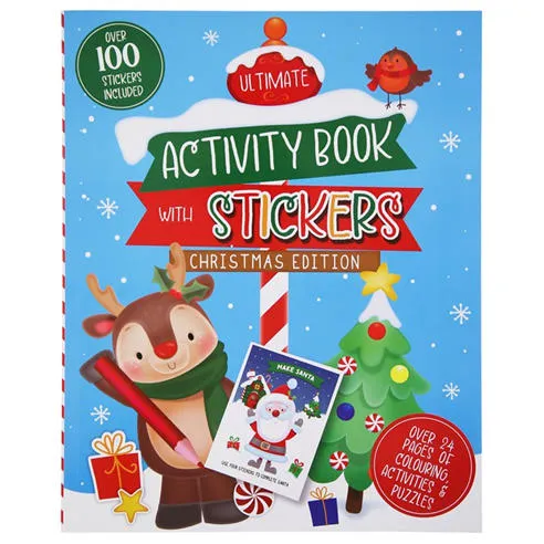 North Pole Christmas Activity Book
