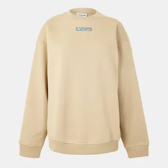 Lacoste Women's Crew-neck Logo Sweatshirt