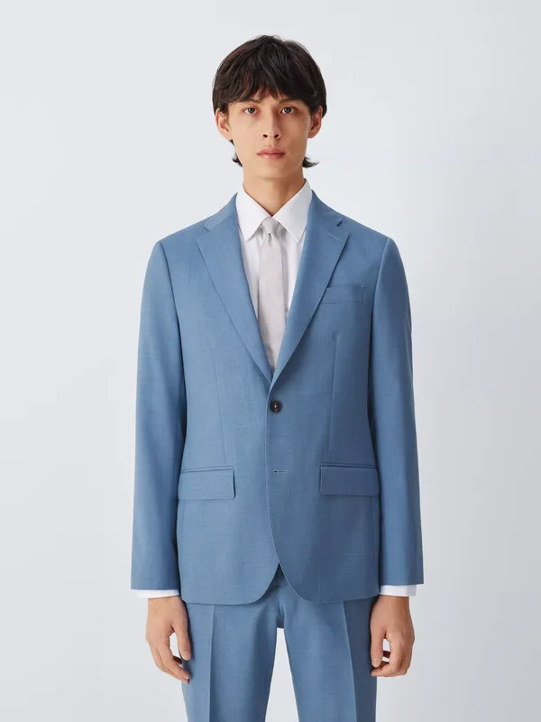 John Lewis Melange Wool Regular Fit Suit Jacket
