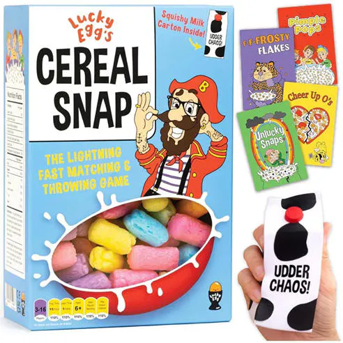 Character Lucky Egg Cereal Snap: The Lighting Fast Matching & Throwing Game