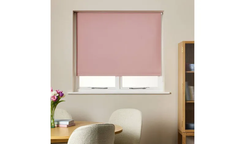Habitat Blackout Blush Roller Blind