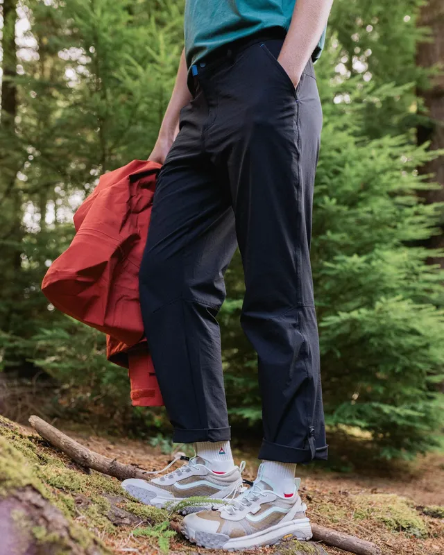 Passenger Clothing 365 Trail Roll Up Trouser - Black