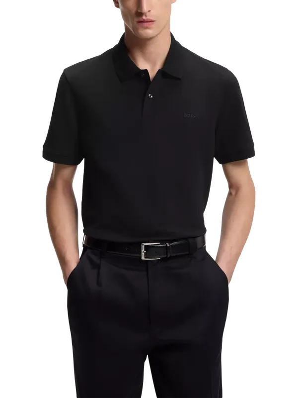 BOSS Pallas Cotton Polo Top