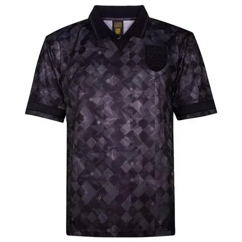 Score Draw England Blackout Shirt 1990