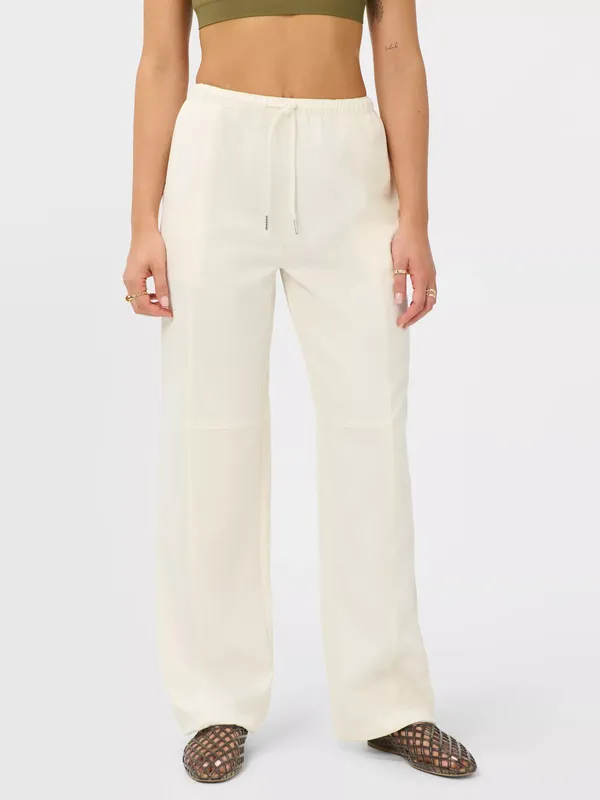 Sweaty Betty Quinn Lightweight Trousers, Dove White