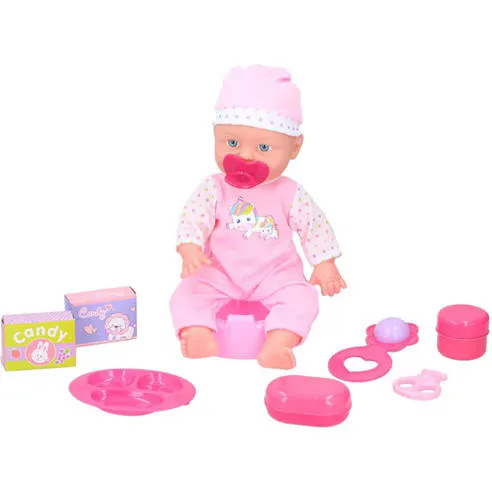 My Baby and Me MyBaby Baby Doll With Accessories Hard Body