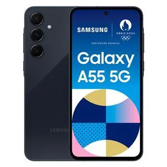 Galaxy A55 – Refurbished, Good, Dark blue, 256 GB