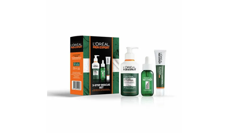 L'Oreal Men Expert Derma Control 3-Step Rescue Set