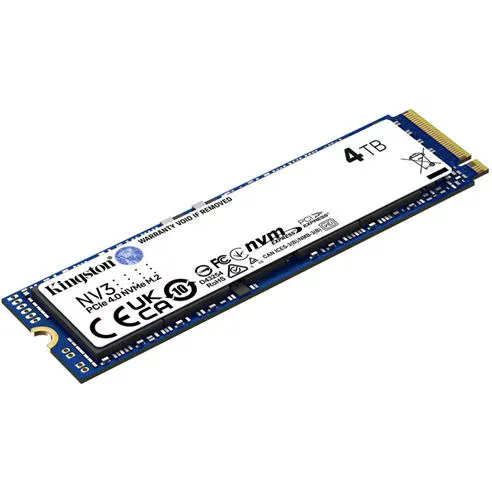 Kingston Technology 4TB SSD - 4000G NV3 M.2 2280 NVMe