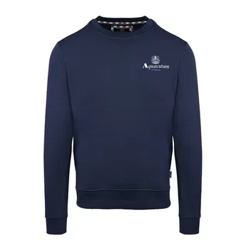 Aquascutum Men's Round Neck Crew Sweatshirt