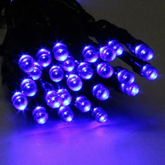 LED Indoor Outdoor Waterproof Battery Multi-Function String Lights - Blue / 3m
