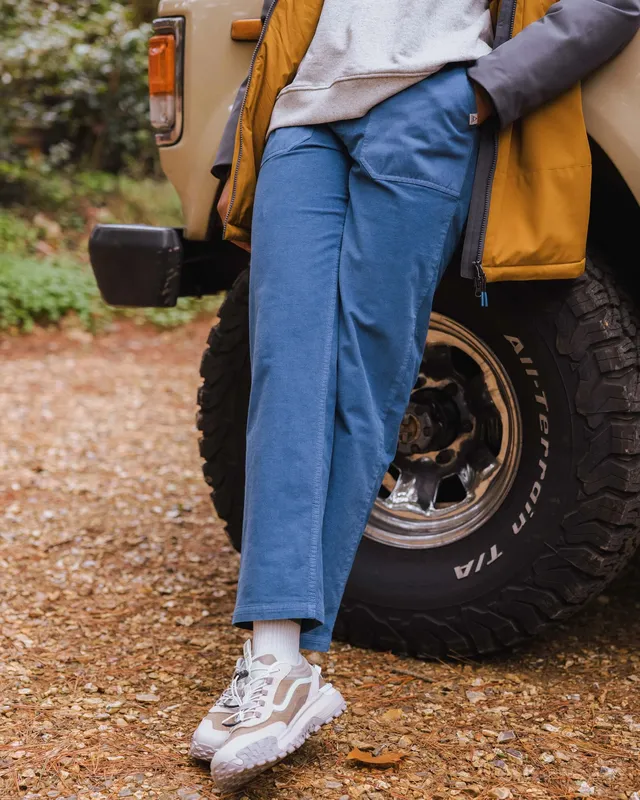 Passenger Clothing Avian Cord Trouser - Dark Denim