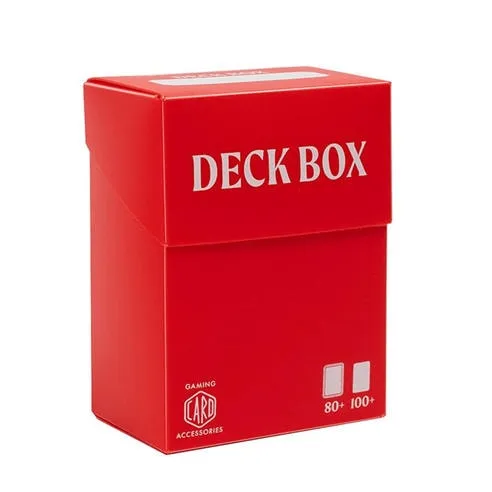Professor Puzzle Deck Box  RED