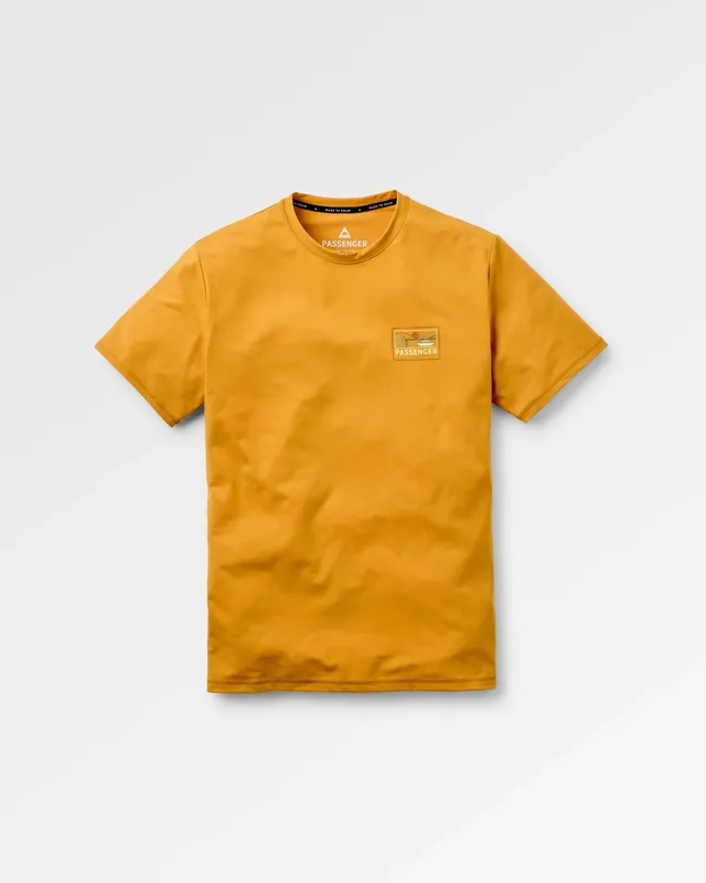 Passenger Clothing Roamer Men's Drirelease® Active T-Shirt - Spruce Yellow