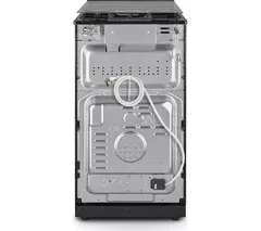 MONTPELLIER MDOG50LK 50 cm Gas Cooker - Black & Silver