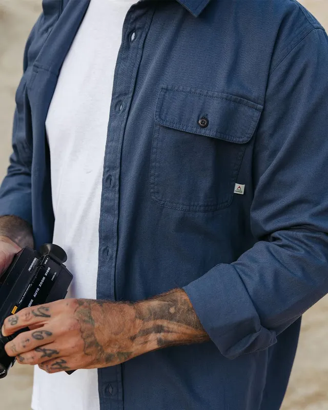 Passenger Clothing Vision Shirt - Dark Denim