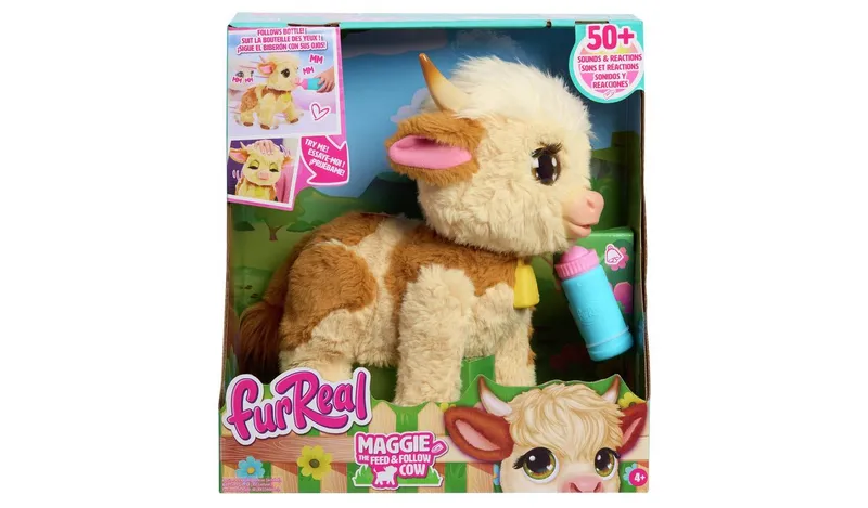 furReal Maggie The Feed And Follow Cow 