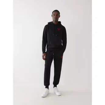 True Religion Men's Buddha Overhead Hoodie