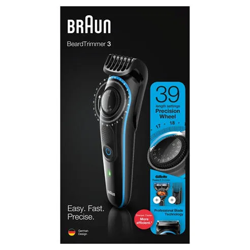 Braun Men's Beard Trimmer and Hair Clipper