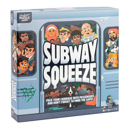 Professor Puzzle Subway Squeeze Board Game