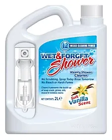 Wet & Forget Vanilla Bathroom Shower Cleaning spray, 2L
