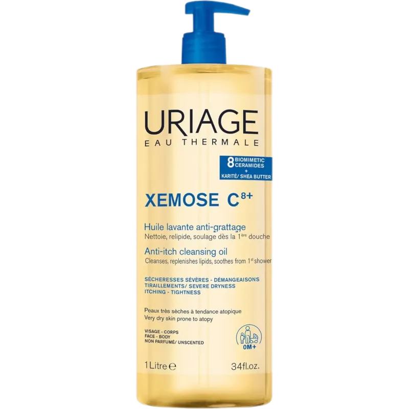 Uriage Xemose C8+ Cleansing Soothing Oil