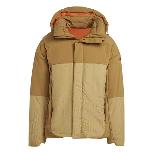 adidas Men's Terrex Myshelter COLD.RDY Water Resistant Detachable Hood Down Jacket