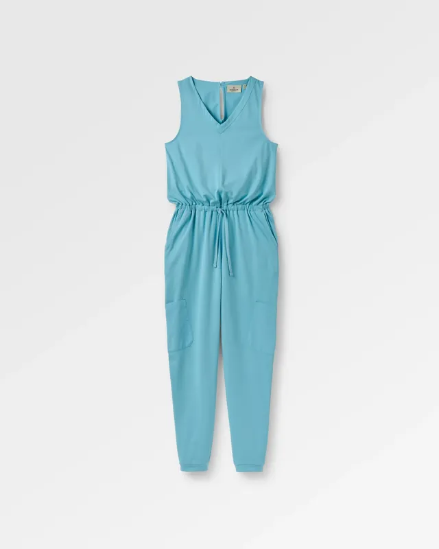 Passenger Clothing Aria Jumpsuit - Retro Blue