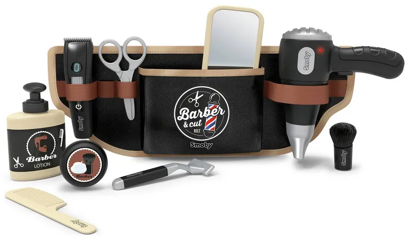 Smoby Role Play Toy Barber Tool Belt