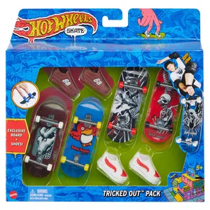 Hot Wheels Skate Tony Hawk Fingerboard and Skate Shoes Multipack (Styles Vary)