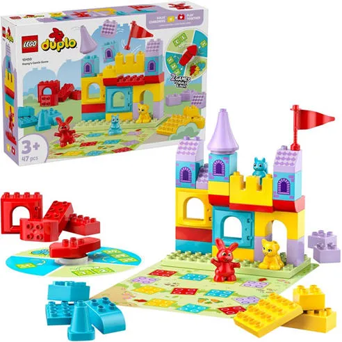 LEGO® DUPLO® Hopsy’s Castle Game Learn-Through-Play Building Toy 10450