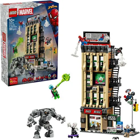LEGO Marvel Spider-Man vs. Mysterio: The Daily Bugle 76342