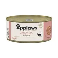Applaws Adult Cat Cans Tuna/Fish in Broth 156g