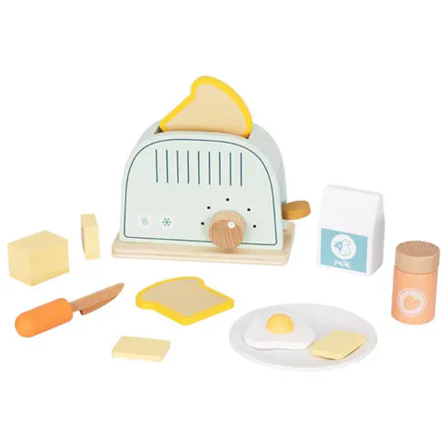 Tooky Toy Wooden Toaster Set