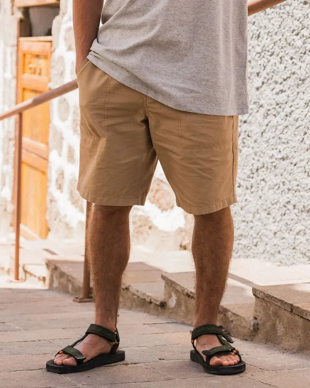 Passenger Clothing Rif-Raf Cotton Ripstop Short - Biscuit