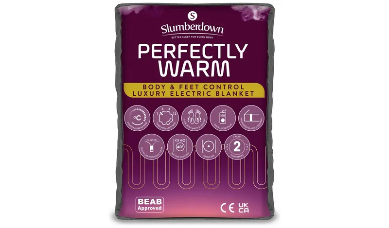 Slumberdown Perfeclty Warm Luxury Electric Blanket