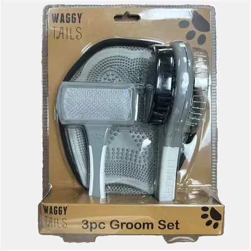 Waggy Tails 3pc Groom Set