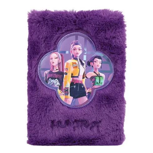 Character Kids' Huntr/x Plush Notebook A5