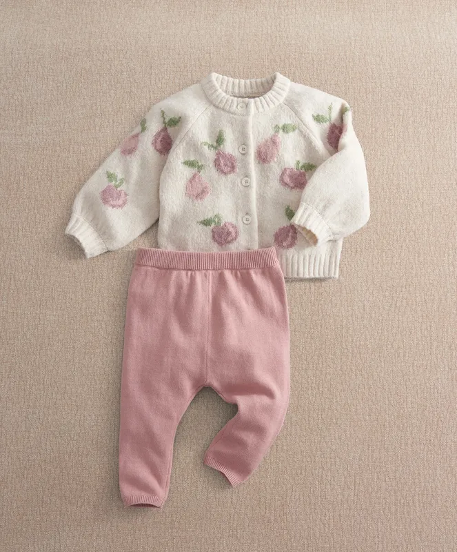 Mamas & Papas Knit Cardigan & Legging Set (2 Pieces)