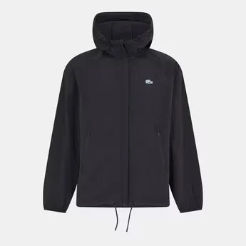 Lacoste Women's Water-Resistant Lightweight Rain Anorak