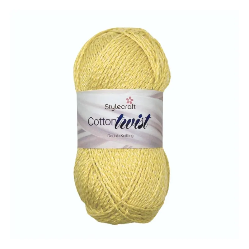 Stylecraft Buttermilk Cotton Twist DK Yarn 100g
