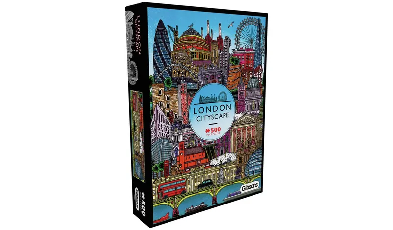 Gibsons London Cityscape 500 Piece Jigsaw Puzzle