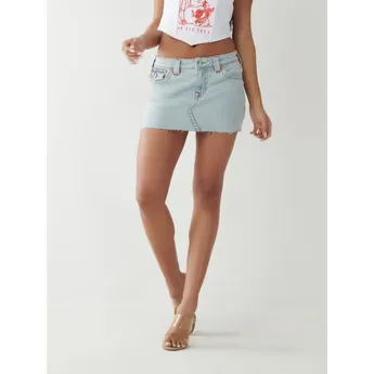 True Religion Women's Sadie Denim Skirt